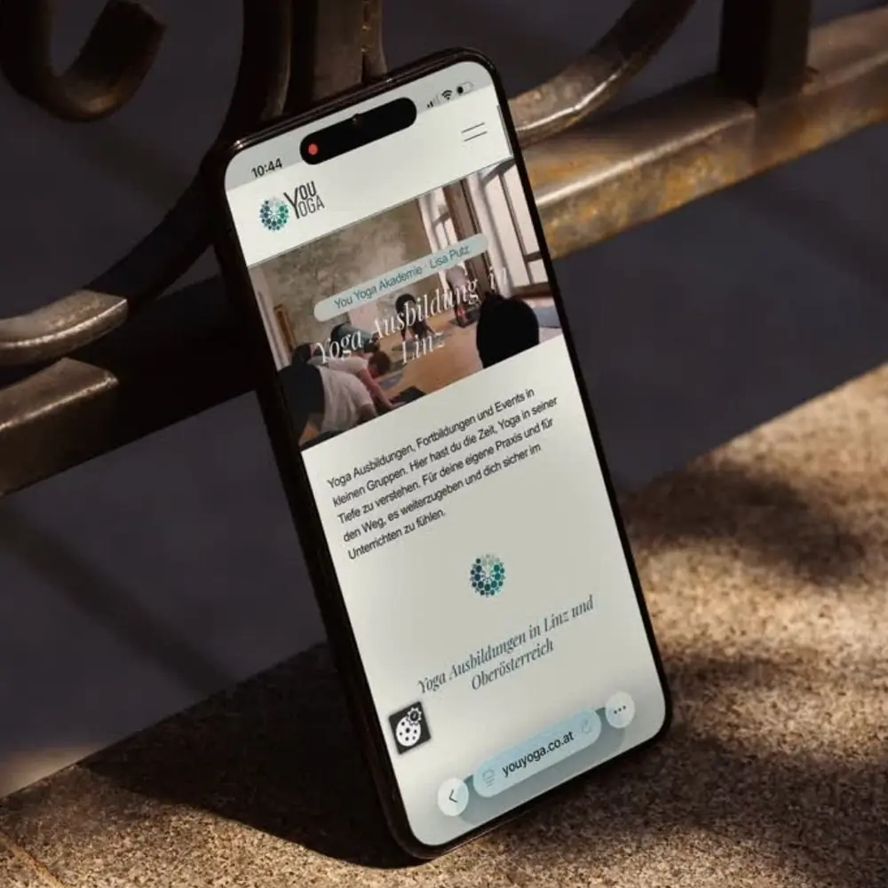 Website You Yoga am Handy, madea